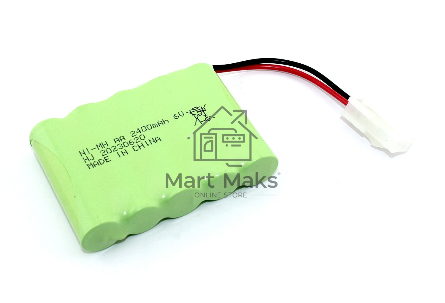 Аккумулятор Ni-Mh 6V 2400 mAh AA Flatpack разъем 5559