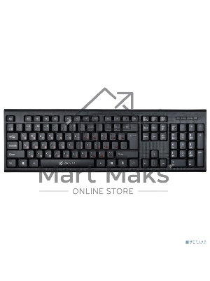 Клавиатура проводная Oklick 120M черный USB