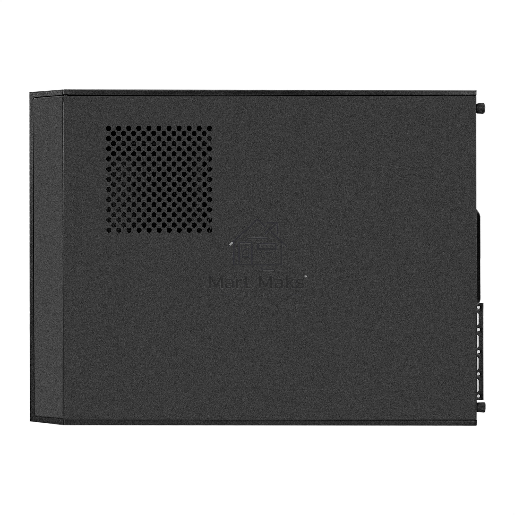Компьютерный корпус Desktop ExeGate MI-307U2 (mini-ITX/mATX, без БП, 2*USB+2*USB 3.0, HD аудио, черный)
