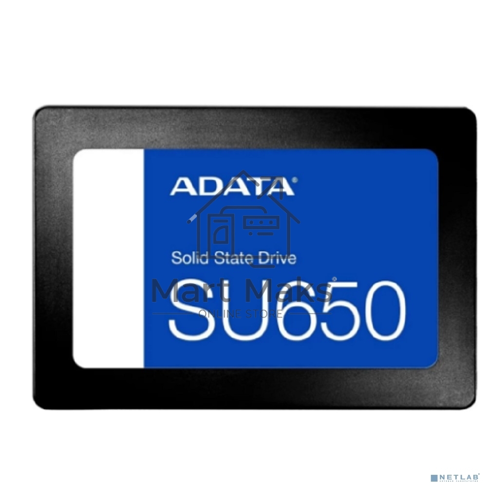Накопитель SSD ADATA Ultimate SU650, 2000 ГБ, SATA, 2.5