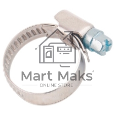 Хомуты металлические Сибртех стандартное болтовое крепление 50-70 мм, ширина 9 мм, 50 шт.