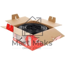 Кабель витая пара Rexant U/UTP cat.5e 4х2х24AWG solid CU PE Outdoor трос черный (м)