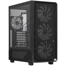 Компьютерный корпус Montech X5 черный без БП ATX 4x120мм 1xUSB2.0 1xUSB3.0 audio bott PSU