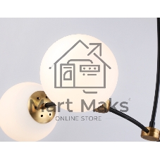 Светитльник Ambrella Light TR2544/4 BK/SB черный/бронза E27/4 max 60W 700*450*450