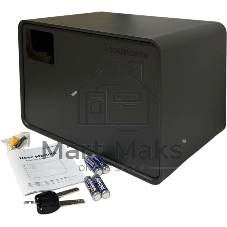 Сейф мебельный LockSworth VS4524-BK взломостойкий встраиваемый 440x350x340мм электронный/ключевой