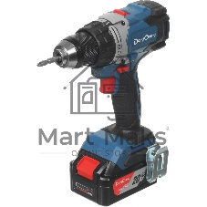Дрель-шуруповерт DongCheng DCJZ06-13, 20 В, 5 Ач, 120 Нм, бесщеточный