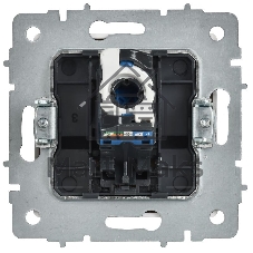 Розетка компьютерная IEK BR-K10-2-K91 СП BRITE РК11-БрАБ RJ45 кат.6 механизм арктич. бел.