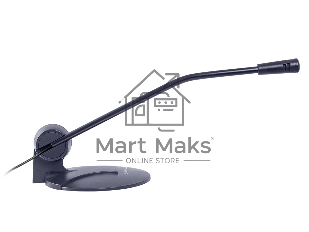Микрофон Defender MIC-117 черный, кабель 1.8 м