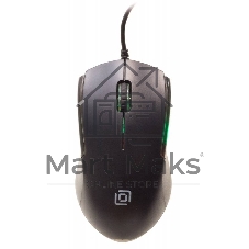 Мышь проводная Oklick 245M черный, 1000 dpi, USB, кнопки - 3