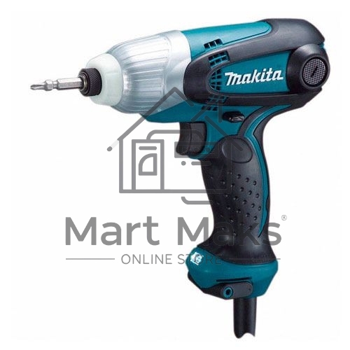 Дрель-шуруповерт Makita TD0101F, Сетевой, 230Вт, Ударный