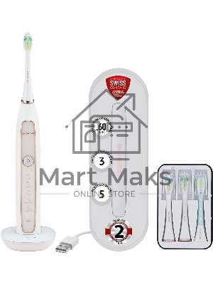 Зубная щетка электрическая Polaris PETB 0101 TC белый