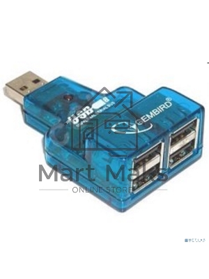 Контроллер GEMBIRD HUB USB2.0 Mini 4-port UHB-CN224