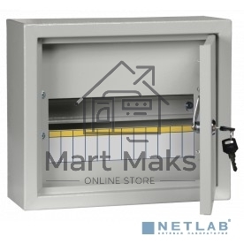 Корпус металлический ЩРн-12з (265х310х120мм) IP31 GENERICA MKM14-N-12-31-Z-G IEK