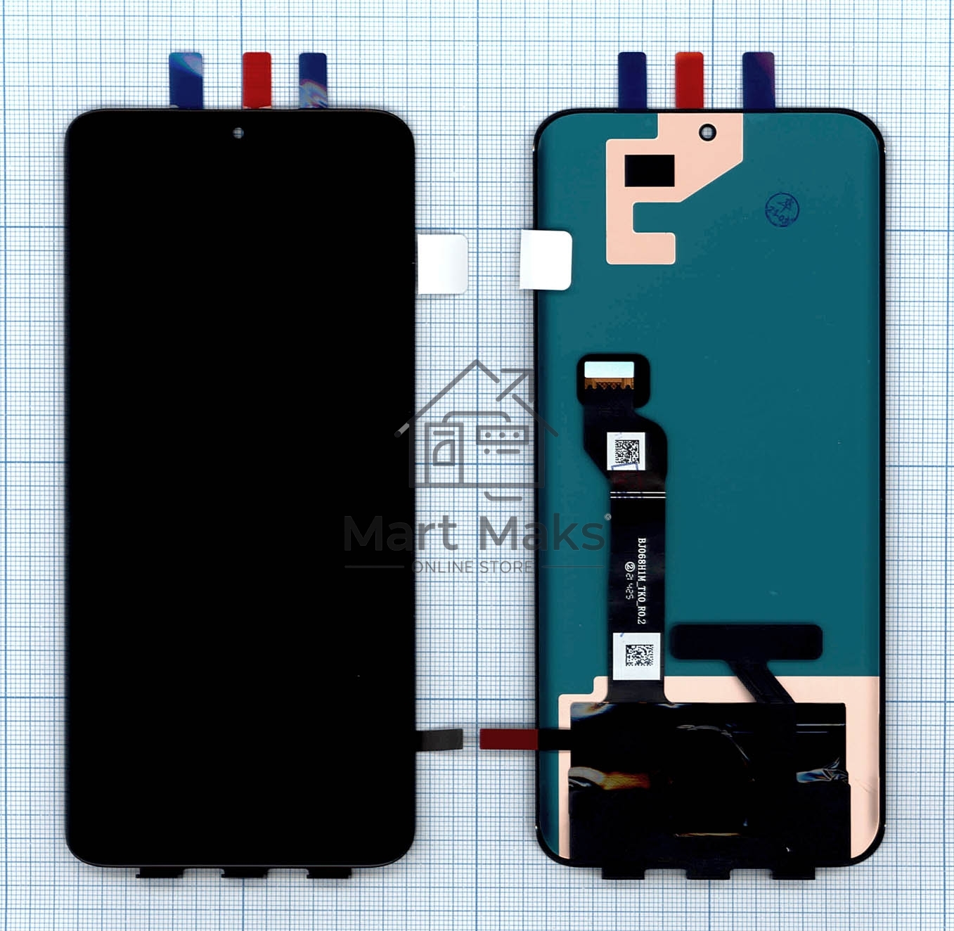 Дисплей для Huawei Honor Magic 4, черный