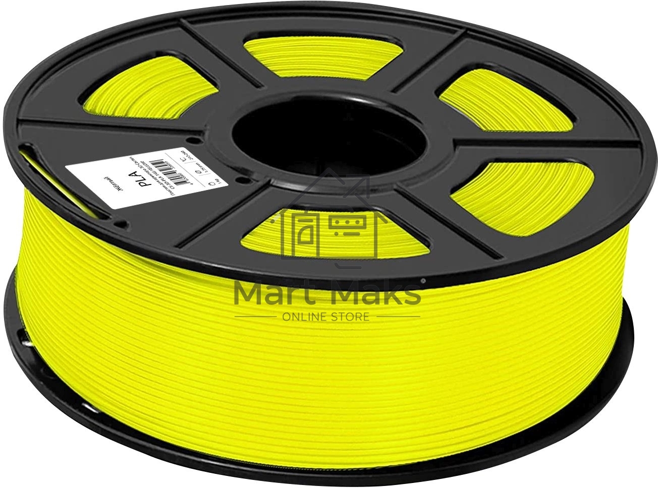 Пластик для принтера 3D Cactus CS-3D-PLA-1KG-YELLOW PLA d1.75мм 1кг 1цв.