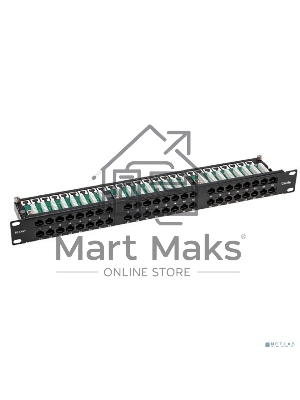 Панель коммутационная высокой плотности с кабельными органайзерами 19