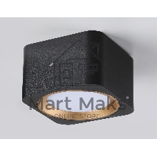 Светильник накладной TN70832 BK/GD черный/золото GX53 max 12W 96*96*60
