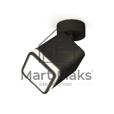 Светильник Ambrella Light XM7813021 SBK/FR черный песок/белый матовый MR16 GU5.3 (A2210, C7813, N7751)