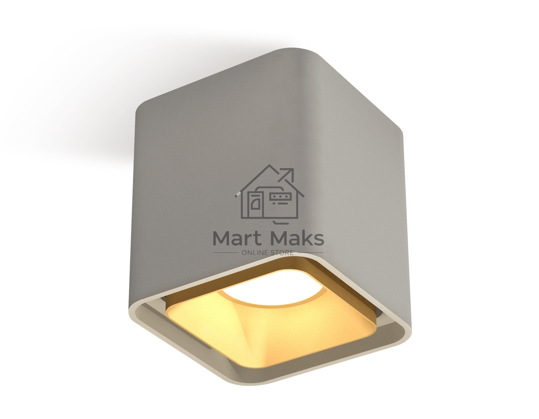 Светильник Ambrella Light XS7842004 SGR/SGD серый песок/золото песок MR16 GU5.3 (C7842, N7704)