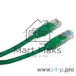 Патч-корд NEOMAX (13001-010G) UTP 1 м, Cat.5e - зеленый