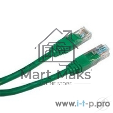 Патч-корд NEOMAX (13001-010G) UTP 1 м, Cat.5e - зеленый