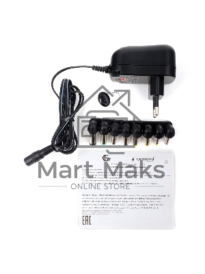 Универсальный адаптер питания Gembird NPA-AC4, 12Вт 8 штекеров