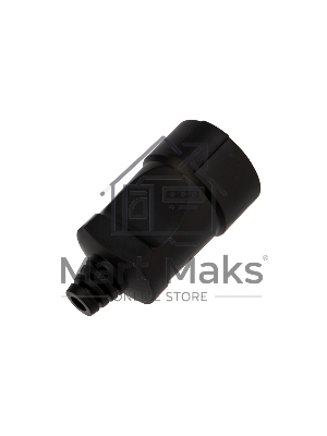 Розетка разборная Евро с з/к 16А черная Rexant