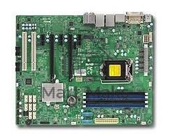 Материнская плата Supermicro MBD-X11SAE-B, LGA1151, Intel C236, 4xDDR4, 8xSATA, 1xM.2, 2xPCIe 3.0 x16, 3xPCIe 3.0 x1, 2xPCI, 2x1Gb LAN, 2xUSB-A 2.0, 2xUSB-A 5Gbps, 2xUSB-A 10Gbps, 1xDVI-D, 1xDP, 1xHDMI, COM-порт, ATX