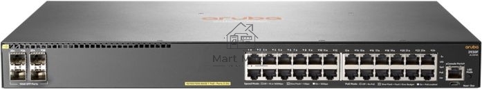 Коммутатор HP Aruba 2930F 24G PoE+ 4SFP Swch
