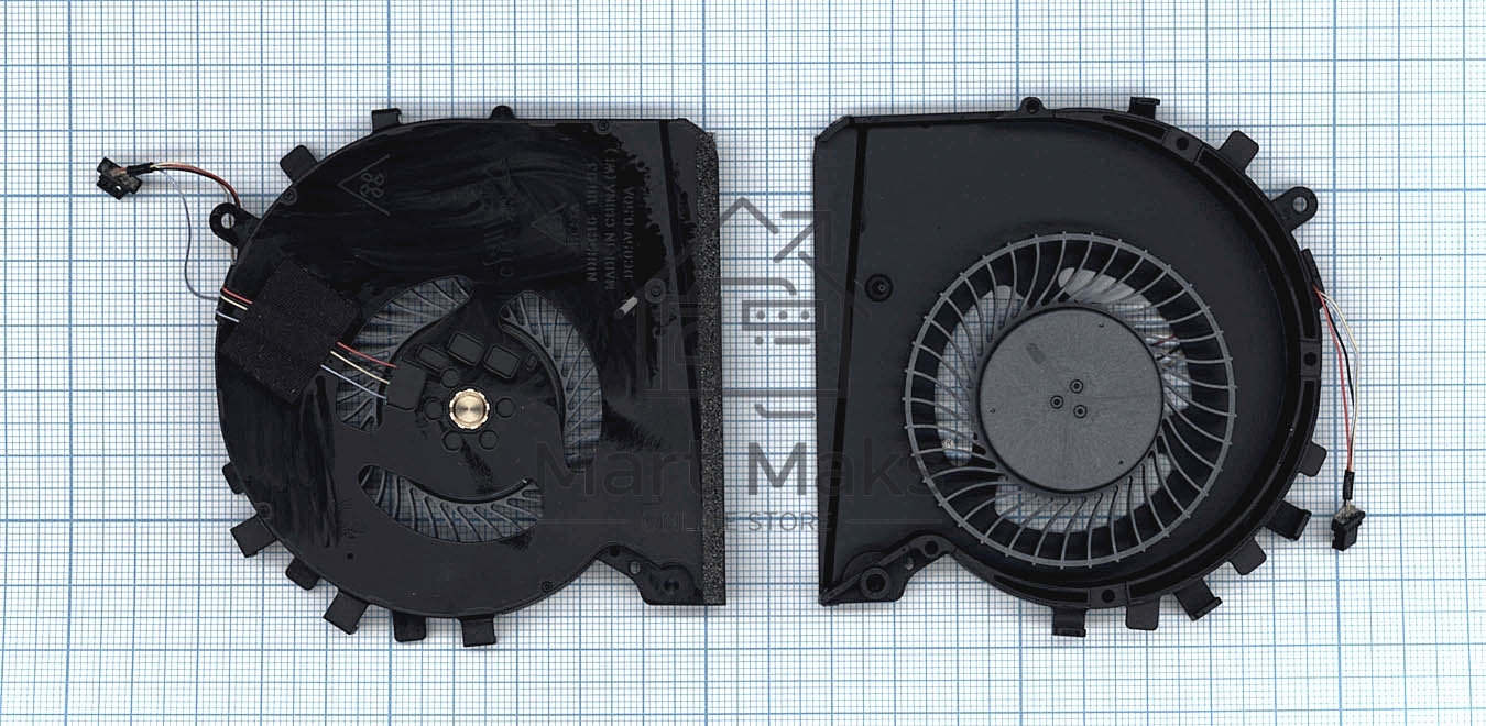 Вентилятор (кулер) для ноутбука HP Pavilion Gaming 15-dk 5V GPU