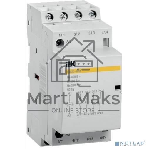 Контактор модульный Iek MKK11-25-22 КМ25-22М AC