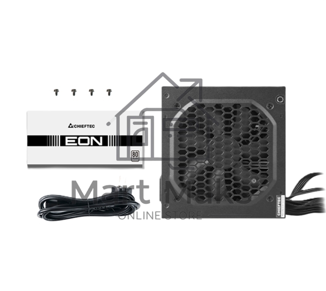 Блок питания Chieftec Eon ZPU-400S, 400Вт, 80 PLUS, 120мм, черный