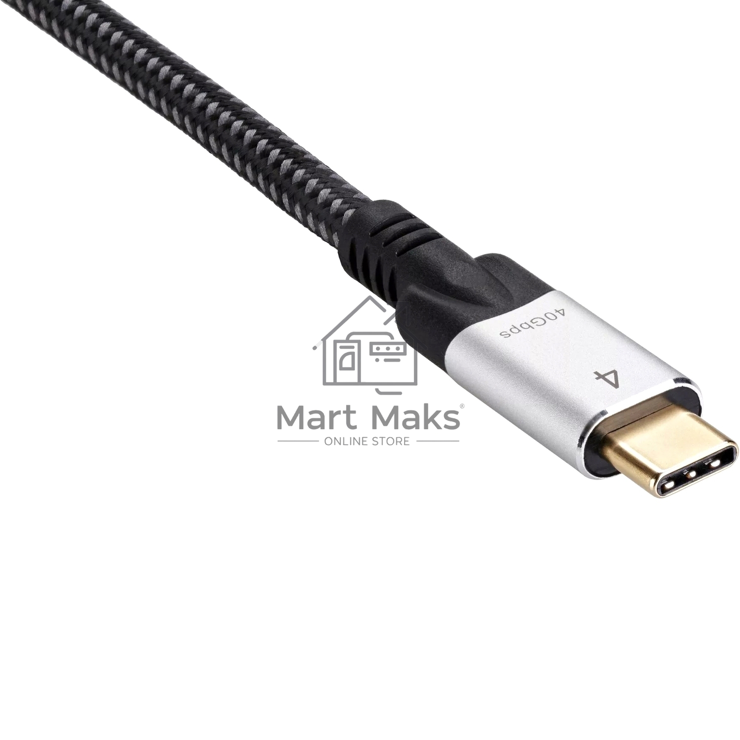 Кабель USB4 TCM--TCM, 5K@60Hz, 40GBps, PD 240W, 5A, VCOM, 1.2м