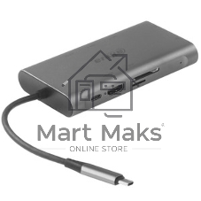 USB-концентратор Dahua TC35, USB Type-C, HDMI + USB 3.0 + PD Docking Station, USB