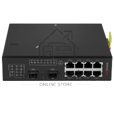 Коммутатор Hikvision DS-3T0310P, 8×100 Мбит/с PoE+ + 2×1 Гбит/с SFP, неуправляемый