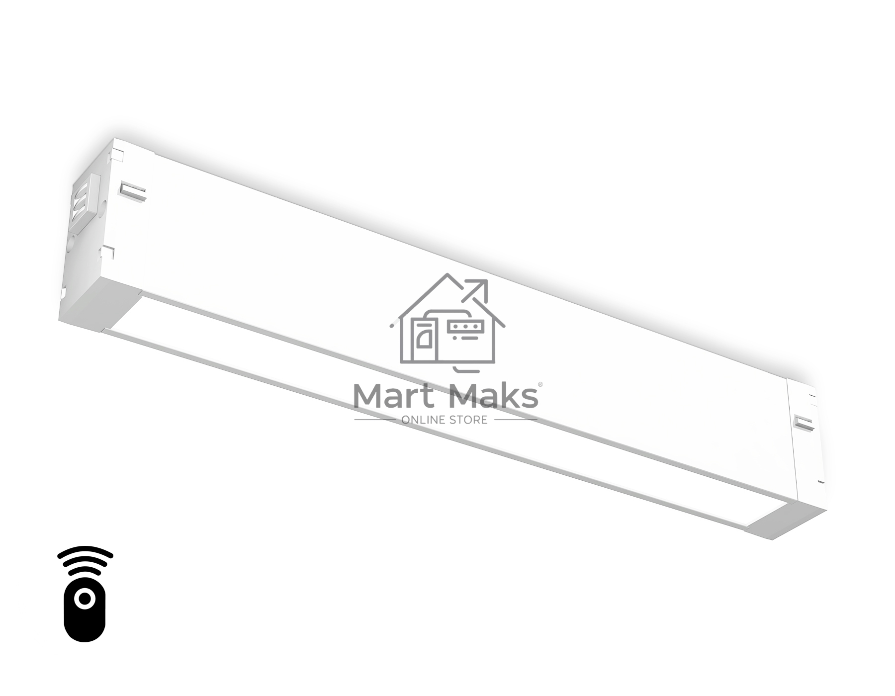 Управляемый светодиодный светильник для шинопровода Magnetic Ambrella light GL1261 WH белый IP20 9W 3000K-6400K 220V 120° 232*25*42 (Без ПДУ)