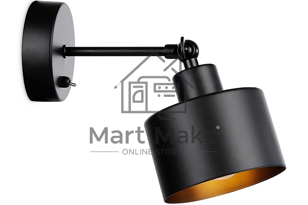 Светильник Ambrella light TR8137 BK черный E27 max 40W D120*290