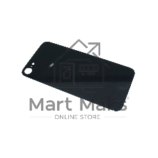 Задняя крышка (стекло) в сборе со стеклом камеры для iPhone SE3 черная
