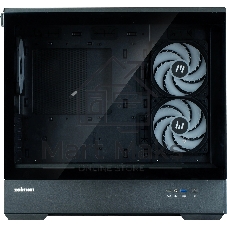 Компьютерный корпус ZALMAN P30 V2, MATX, черный, WINDOW, 2x3.5