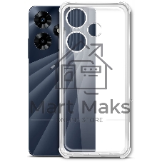 Чехол (клип-кейс) BoraSCO для Infinix Hot 30 Bumper Case прозрачный (72317)