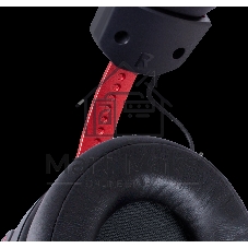 Гарнитура Redragon Diomedes чёрный/красный, проводная, USB / mini jack 3.5 мм
