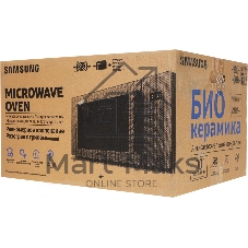 Микроволновая печь Samsung MS23T5018AC/BW антрацит, 23 л, 800 Вт, переключатели - сенсор