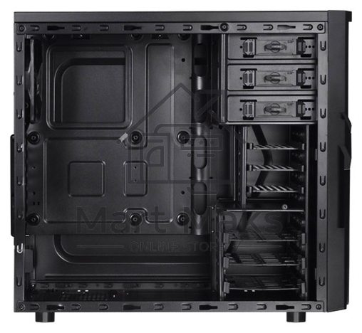Компьютерный корпус Thermaltake Versa H21 черный без БП ATX 2x120mm 1xUSB2.0 1xUSB3.0 audio bott PSU