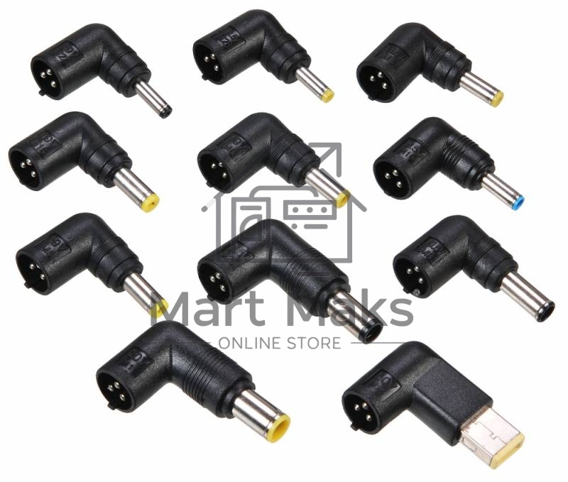 Блок питания Buro BUM-0065A90 автоматический 90W 12V-20V 11-connectors 5A 1xUSB 2.1A от бытовой электросети LСD индикатор