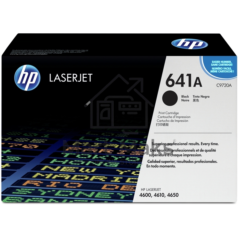 Картридж лазерный HP C9720A черный для Color LJ4600 Series, Black 9000стр.