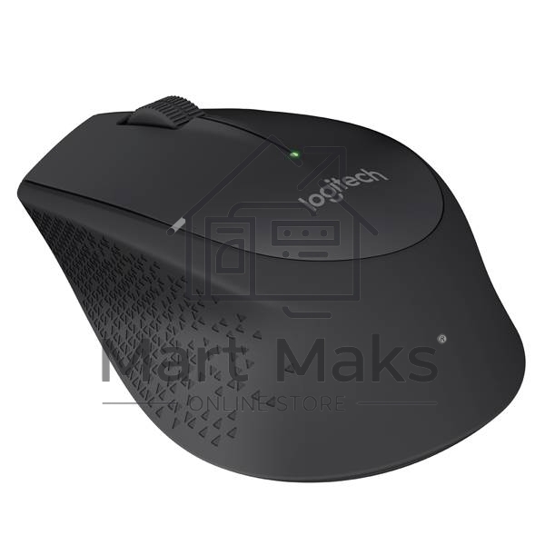 Мышь беспроводная Logitech M280 черный, 1000 dpi, радиоканал, USB, кнопки - 3