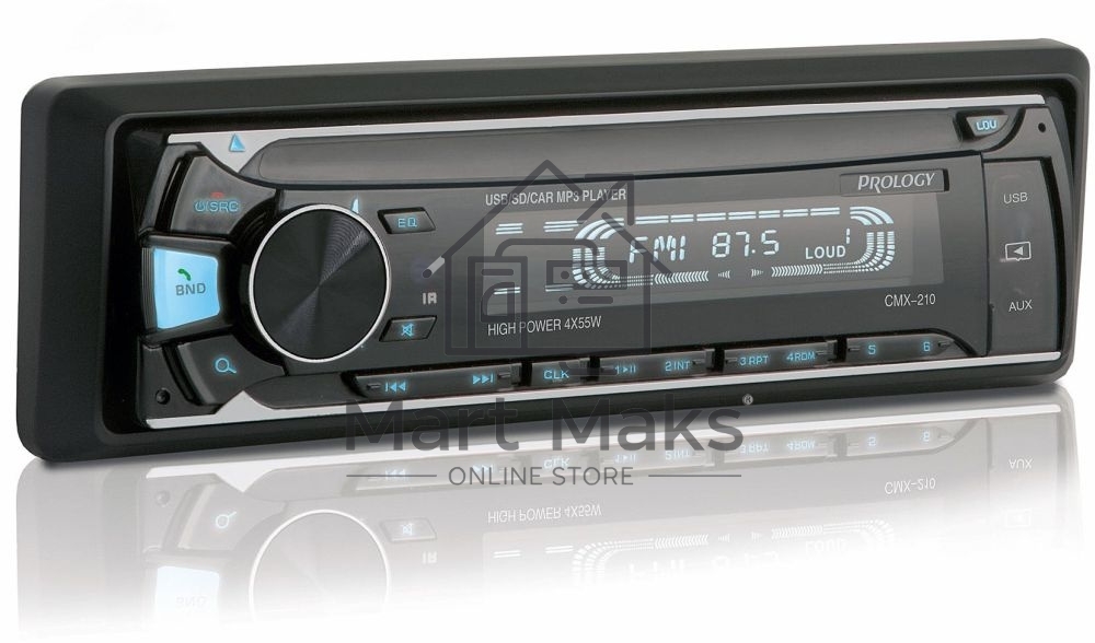 Автомагнитола Prology CMX-210 1DIN 4x55Вт