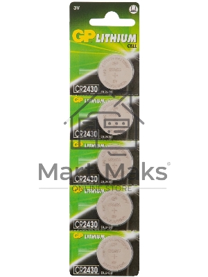 Батарея GP CR2430-2C1 10/600