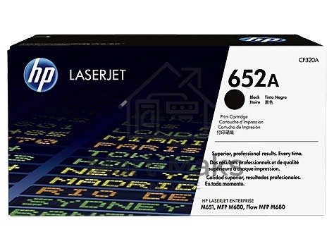 Тонер Картридж HP 652A CF320A черный для HP CLJ M651dn (11000стр.)