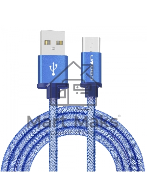 Кабель Crown USB - USB Type-C CMCU-3072C blue